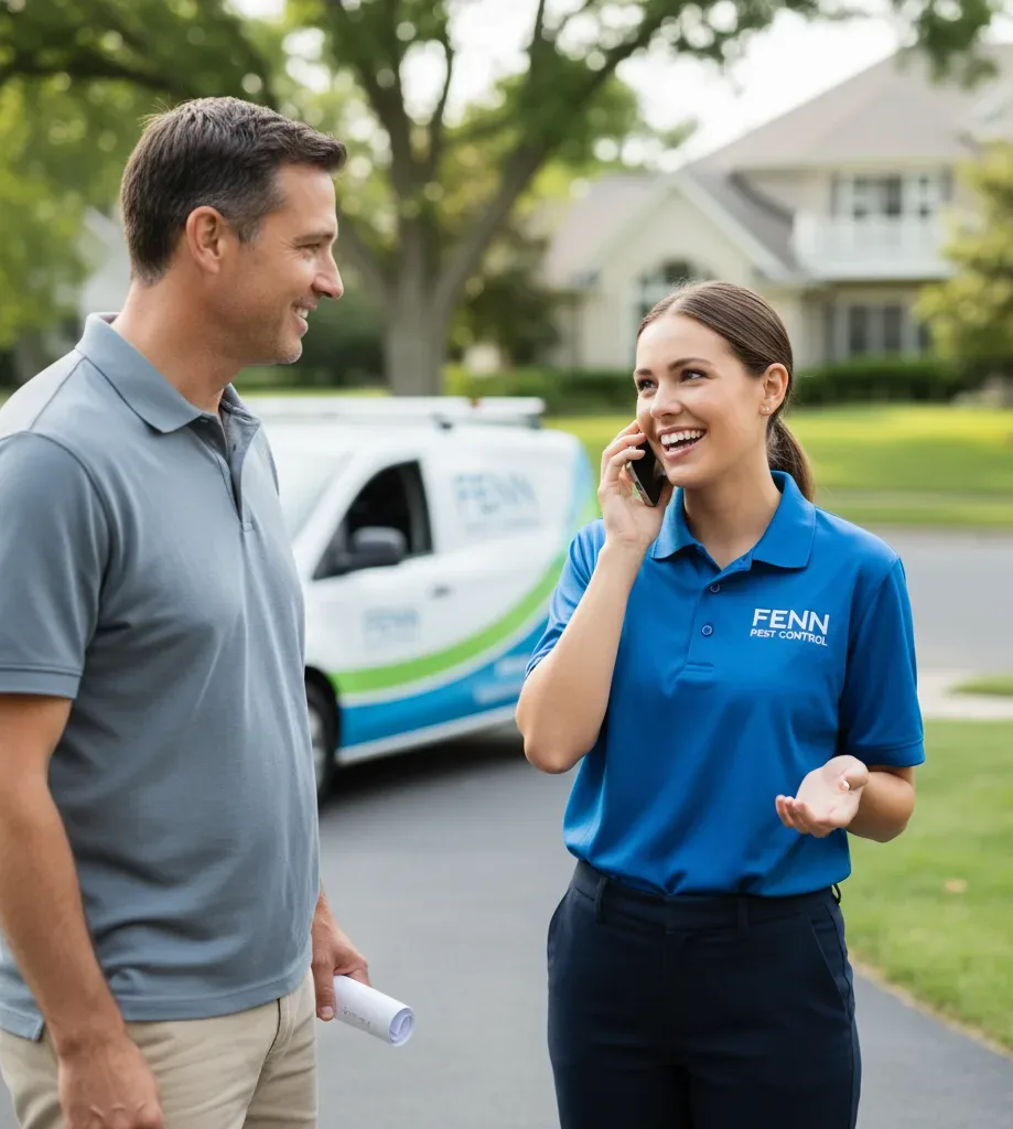 Fenn Pest Control customer support in Holcomb